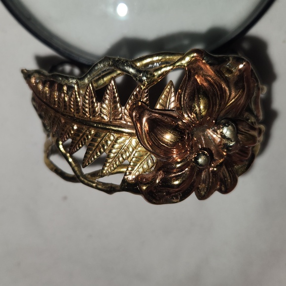 Mixed Metal Cuff Bracelet - Picture 7 of 7